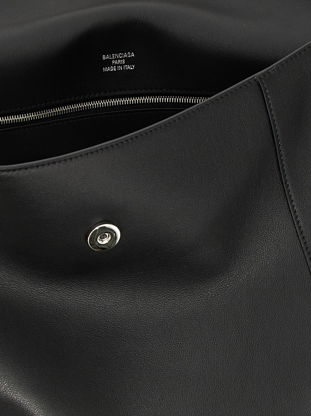 Hourglass Soft Shoulder Bags Black