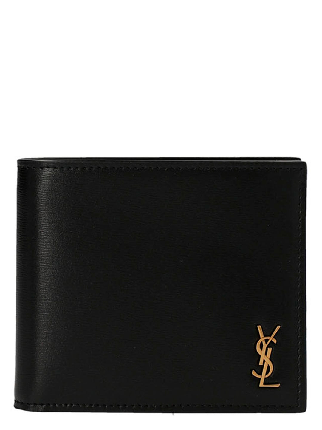 Saint Laurent Tiny Cassandre East/West Wallets and Card Holders - Black | 17189ca5f6a94f2ebff65f9868ac5ab78b007157