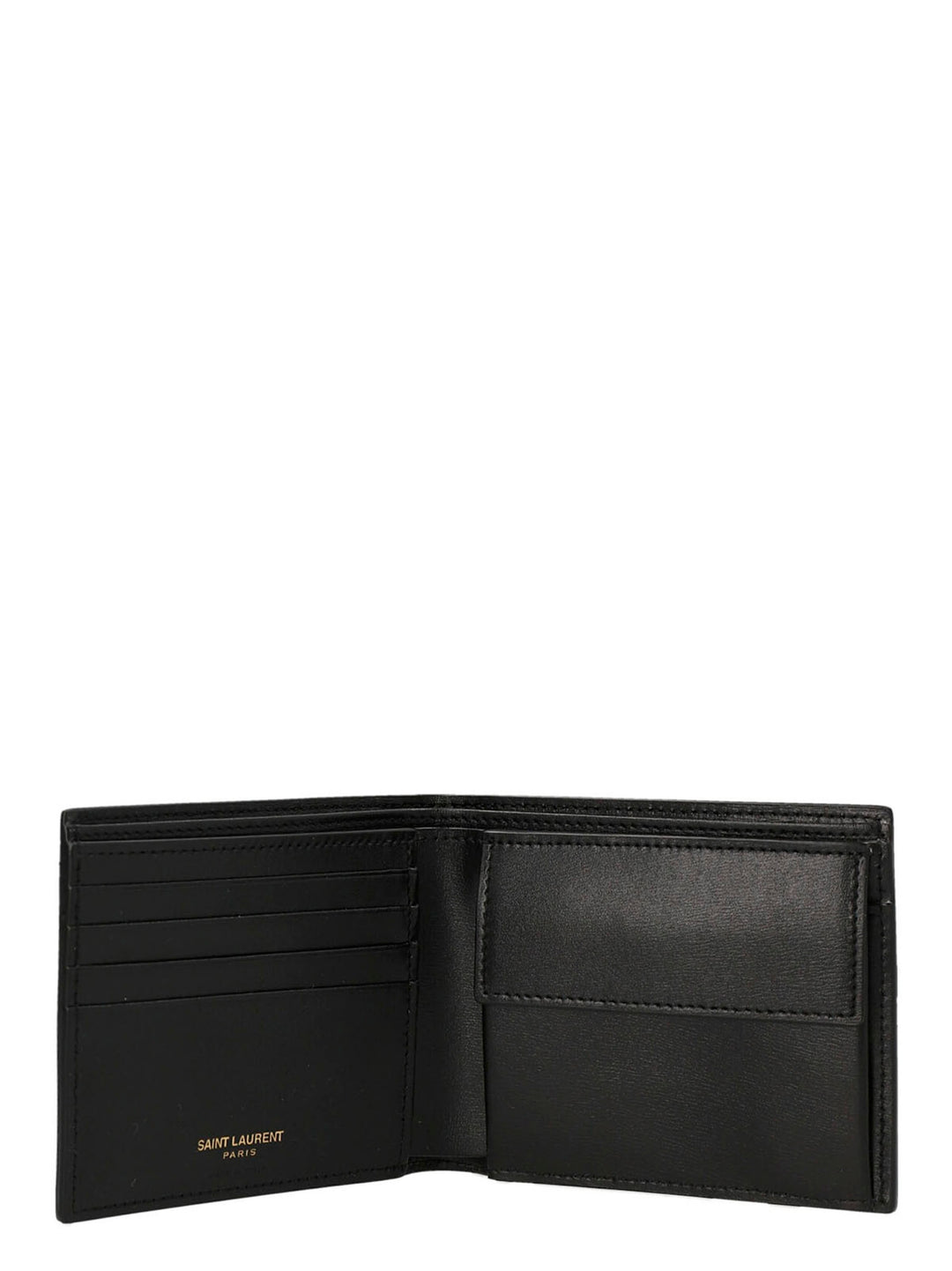 Saint Laurent Tiny Cassandre East/West Wallets and Card Holders - Black | 7304cbc3c3c42f0081c2a6a934120faf2d2d959c