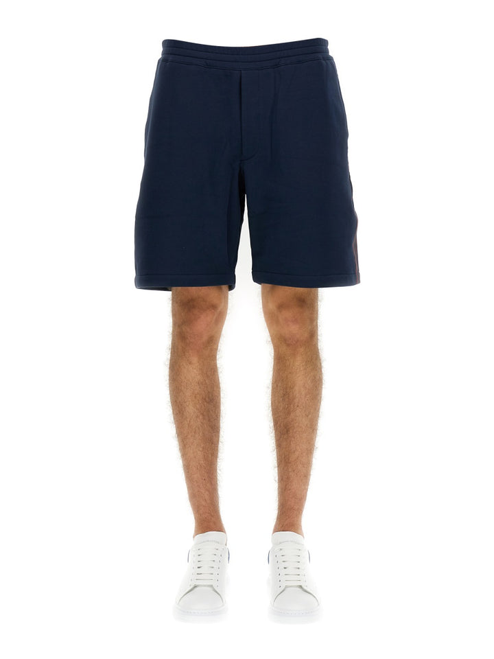Alexander McQueen Shorts - Blue | Wanan Luxury