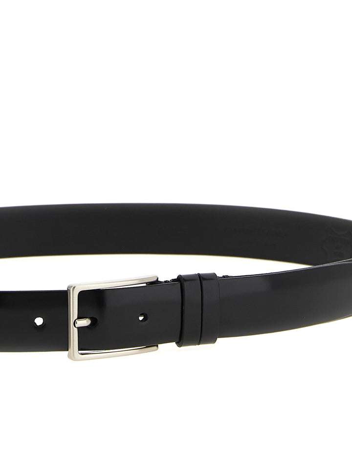 Zerbini Claudio Leather Belt Belts - Black | 95315c0bd730f8107d78b623f3c526119df4070a