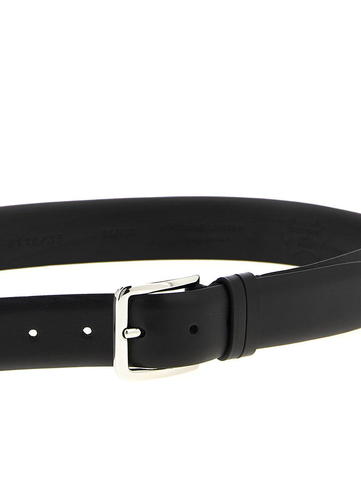 Zerbini Claudio Leather Belt Belts - Black | 03f2c7053fc0af11269bb13a521cfa7f1aa3ad02