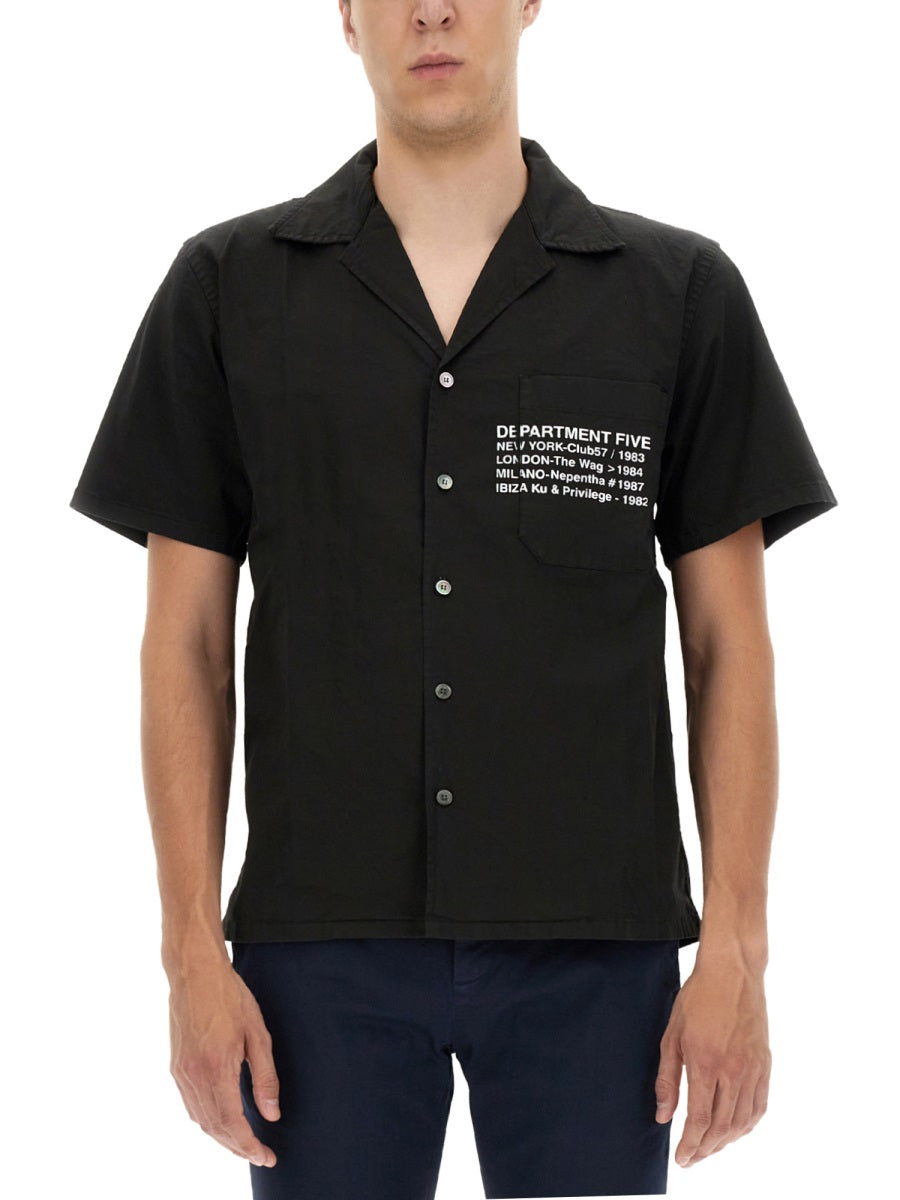 Department 5 Shirts - Black | 79b0206eea6ddca24d98cfe4ee28ecbfc0b84e1b