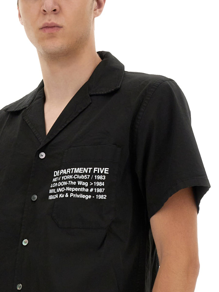 Department 5 Shirts - Black | fdbe61aa38df2483ae0ef2c503ef8cf8c1939475