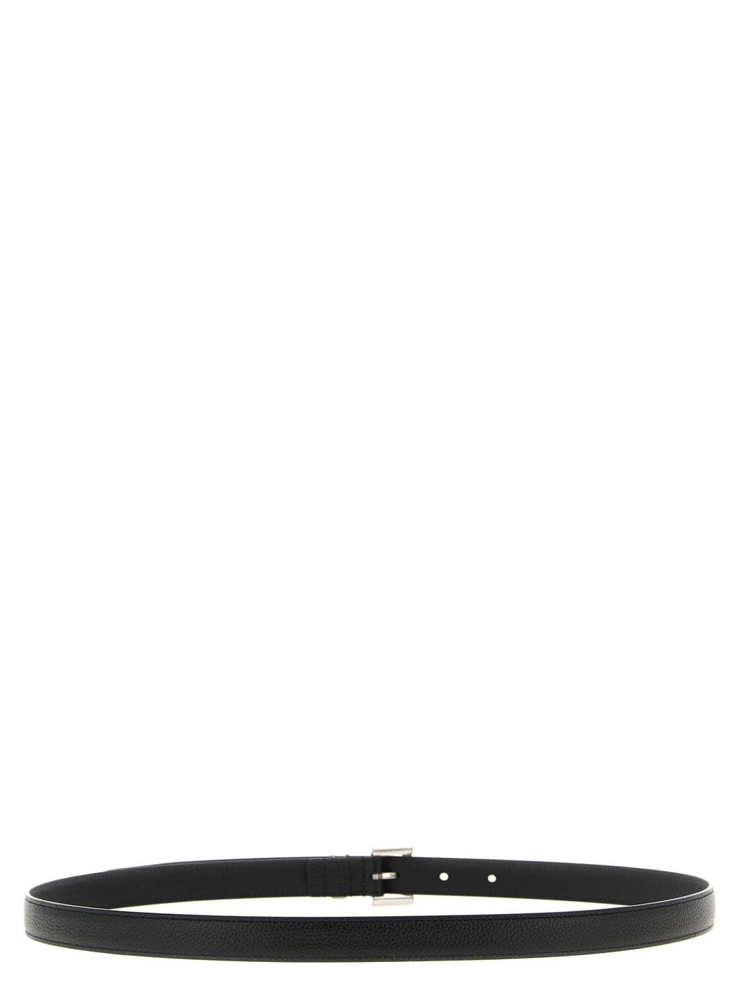 Saint Laurent Tiny Cassandre Belts - Black | c37bc855beffa10799879ee165707bb7447203df