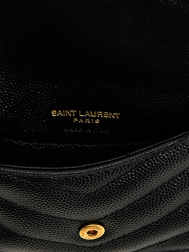 Saint Laurent Cassandre Wallets and Card Holders - Black | 9433dffa25bab1d0147d42565f334b31d3e9ddd3