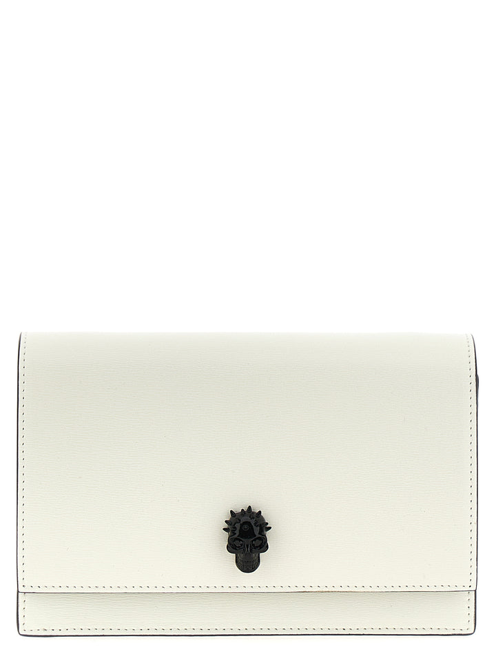 Skull Crossbody Bags White