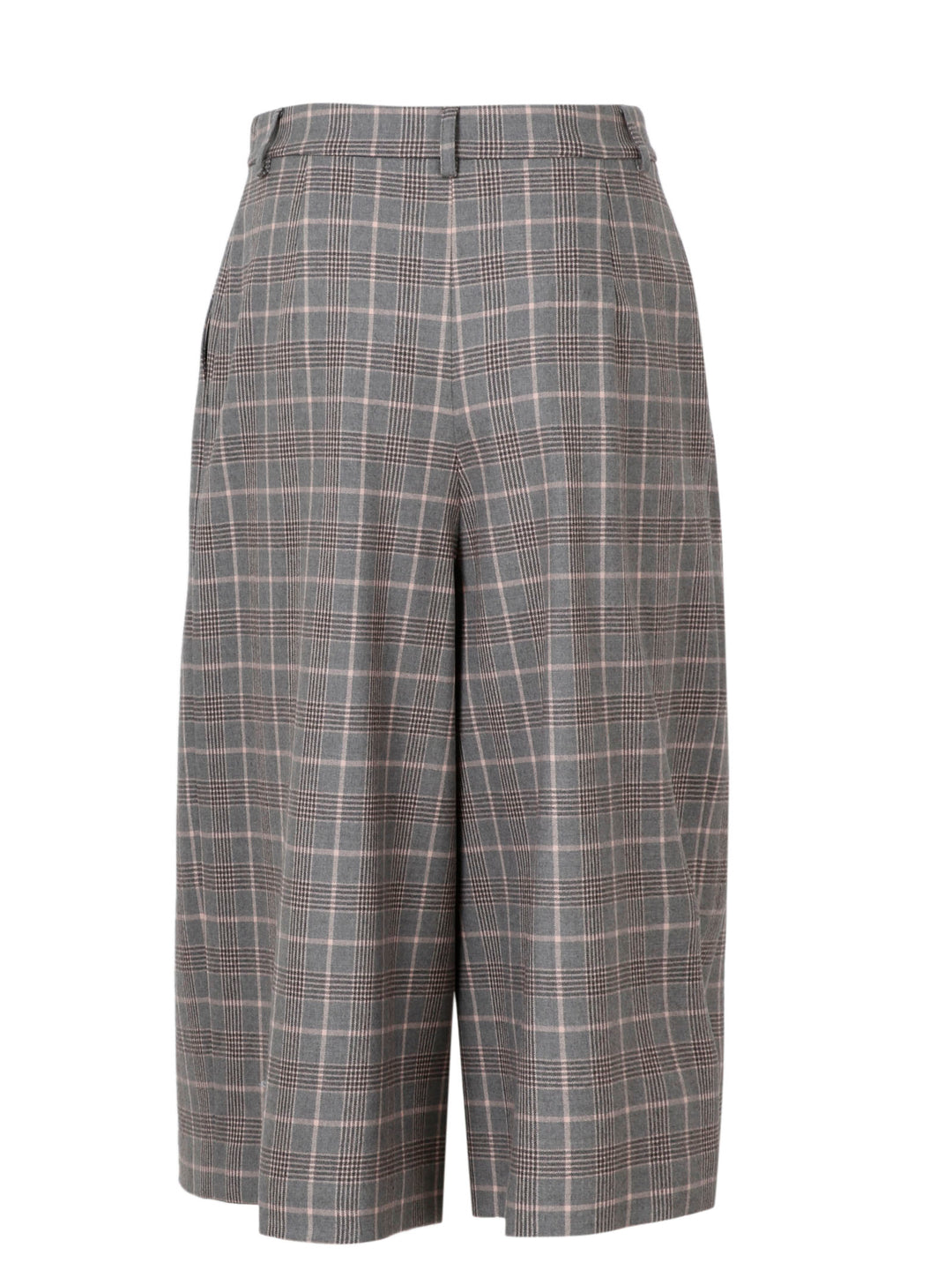 Tartan cropped pants