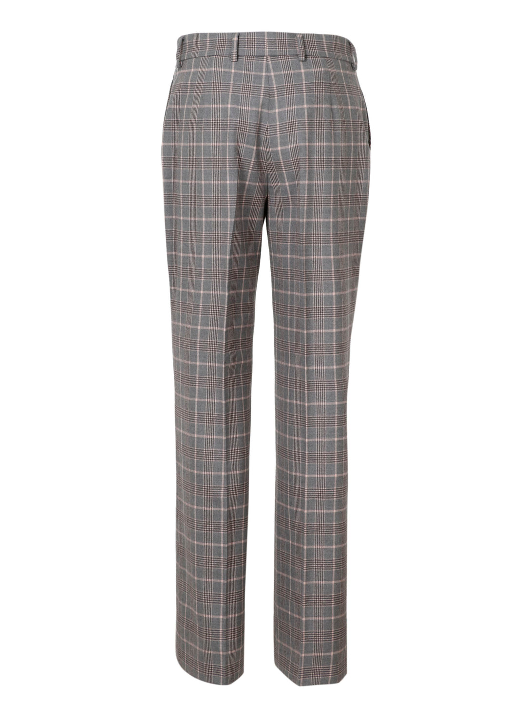 Tartan tailored trousers