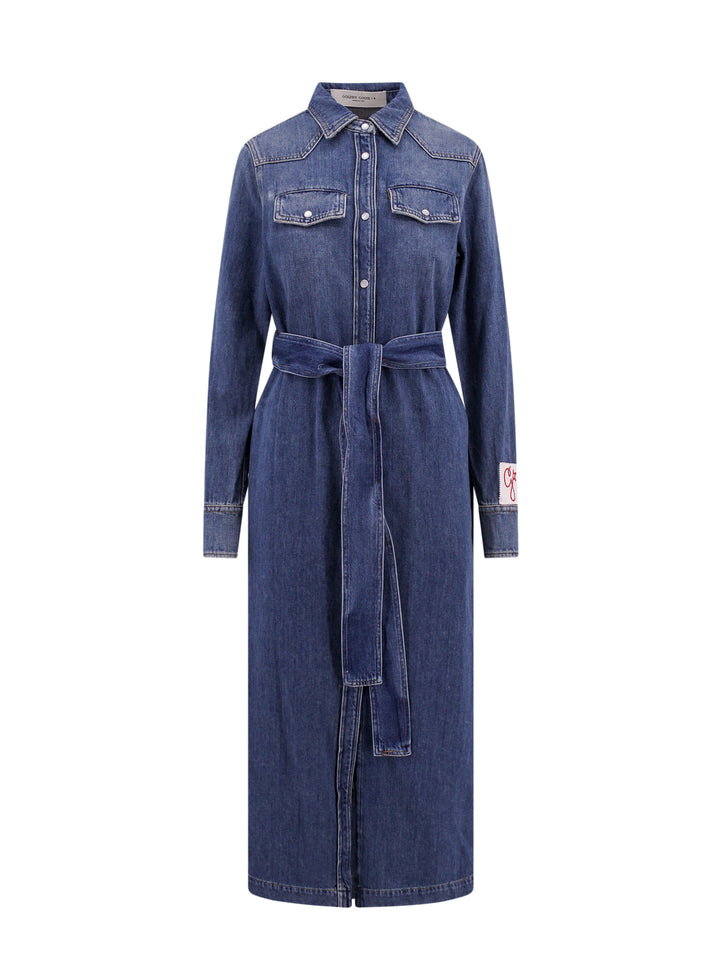 Golden Goose Dresses - Blue and green | 987162e7ab60aa13d448f4e5ea073b4a0cde4e65