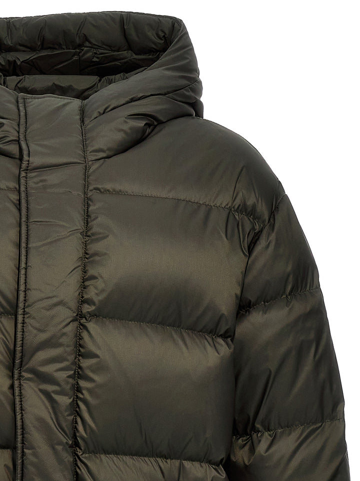 Long Down Jacket Casual Jackets, Parka Green