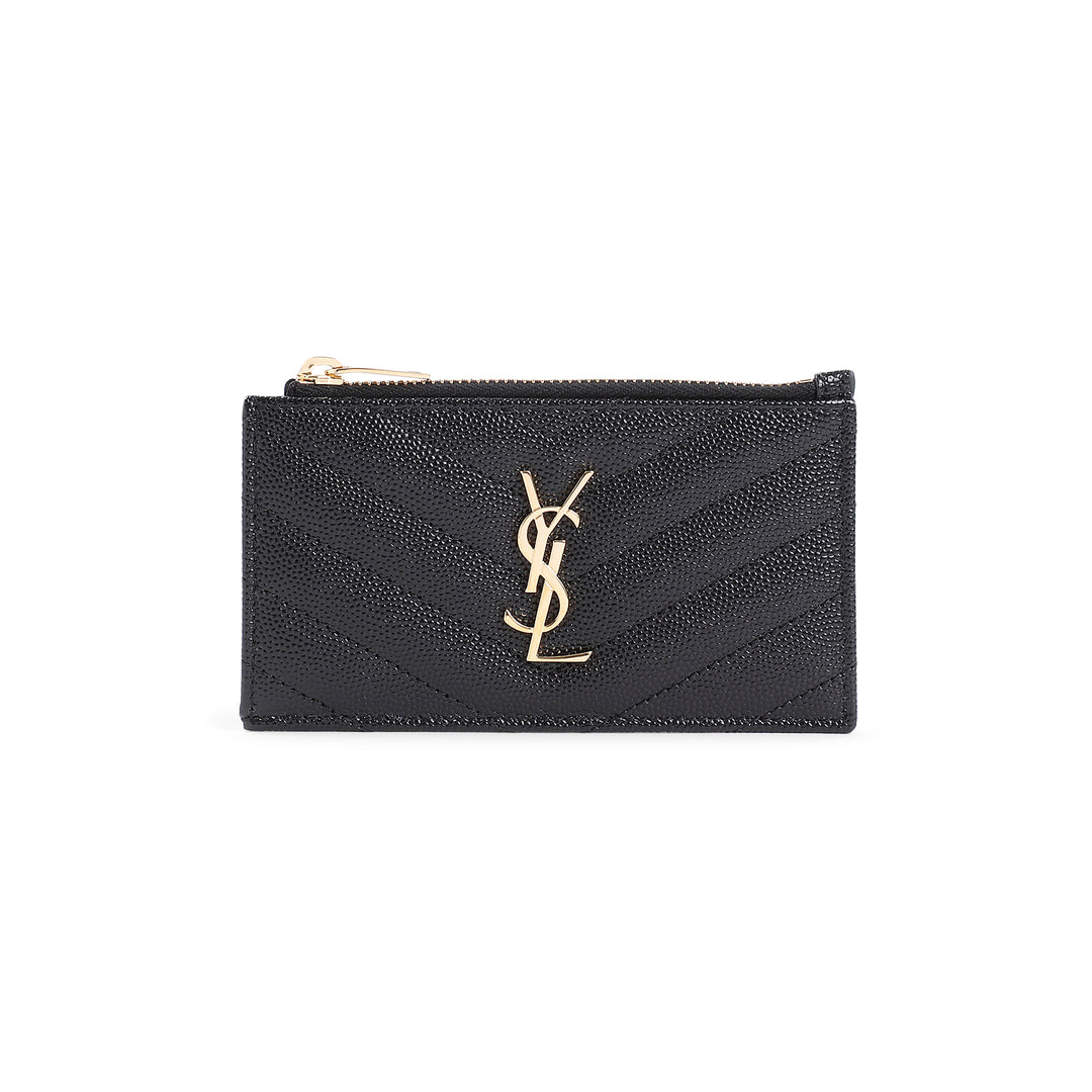 Saint Laurent Credit card case - Black | 770655524dfe7de51a8efe7f787561b019f11ed5