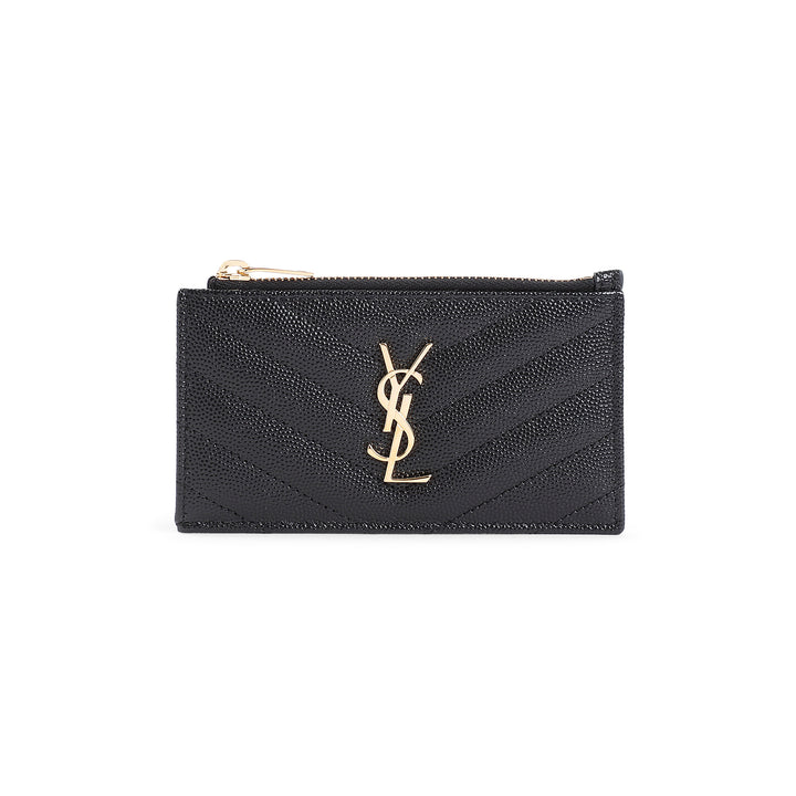 Saint Laurent Credit card case - Black | 770655524dfe7de51a8efe7f787561b019f11ed5