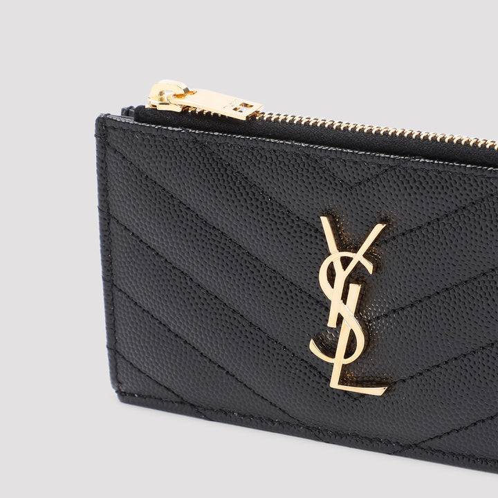 Saint Laurent Credit card case - Black | 54fd779fb8cad81ad0a5e0cfdf07281296784783