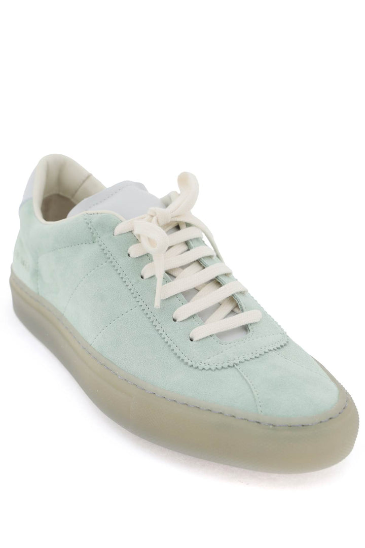 Sneakers In Pelle Scamosciata