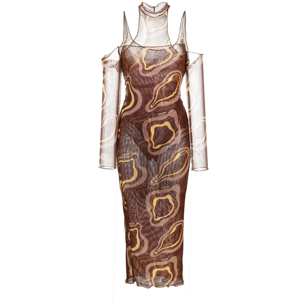 Dresses Brown, Yellow