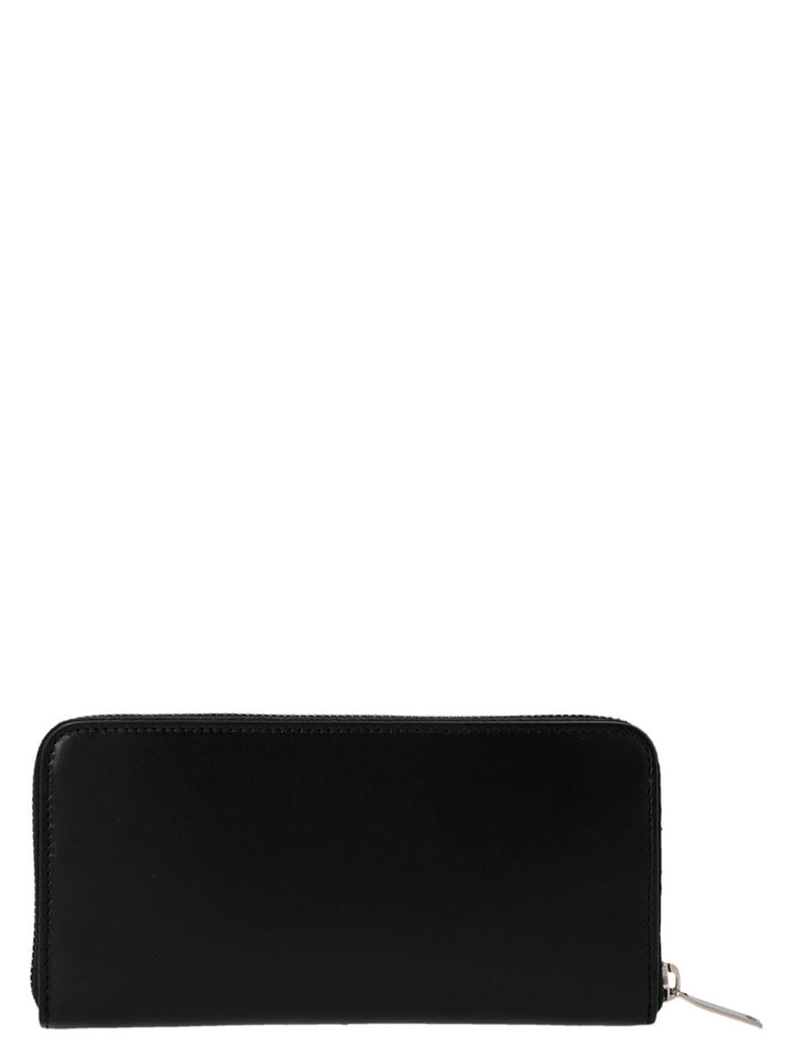 Logo Wallet Wallets, Card Holders Black