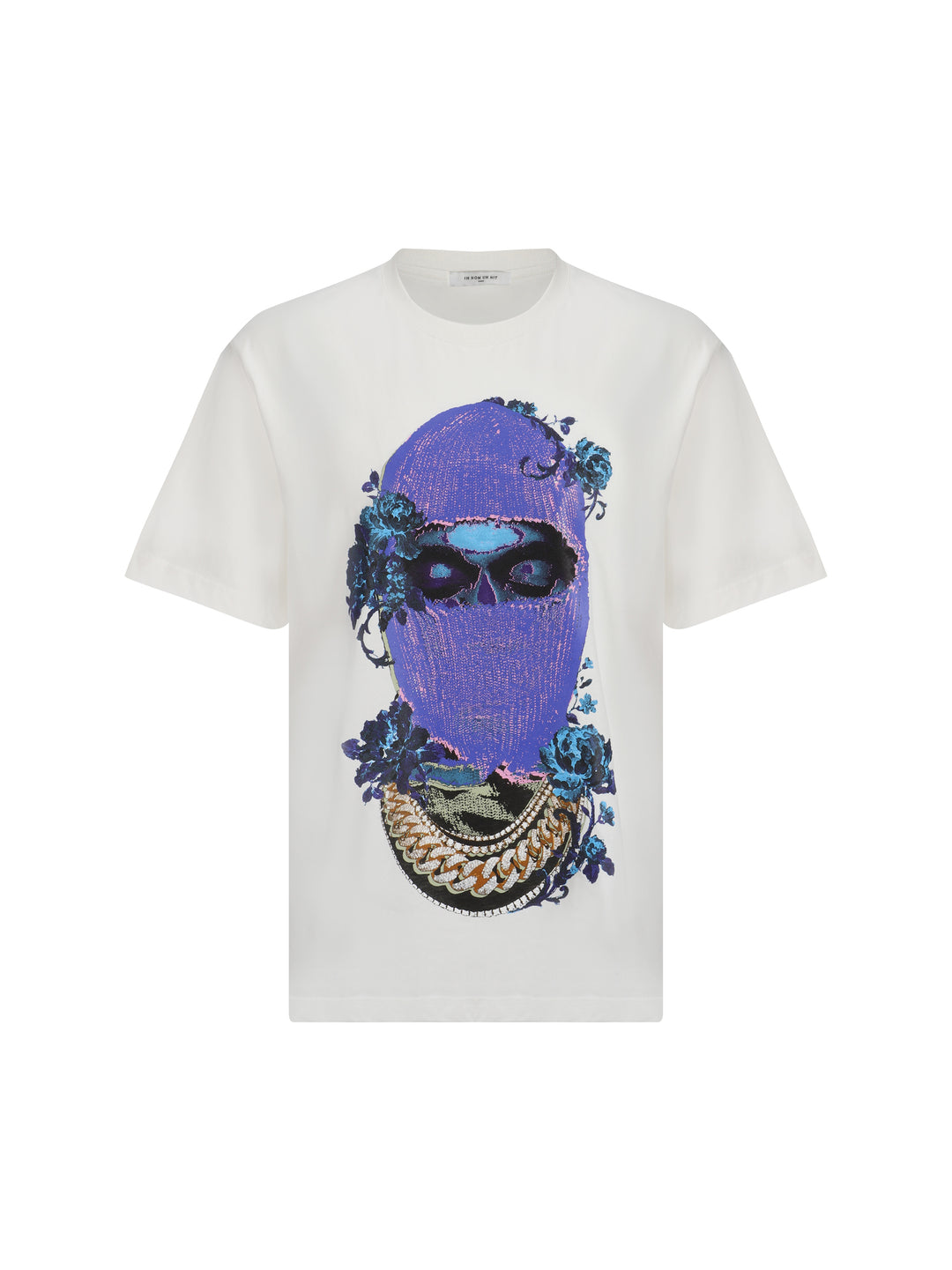 T-SHIRT MASK BLACK ROSES