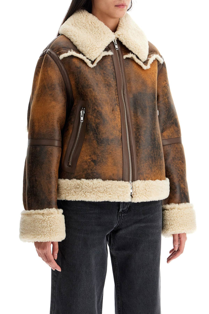 Giacca Lessie In Finto Shearling