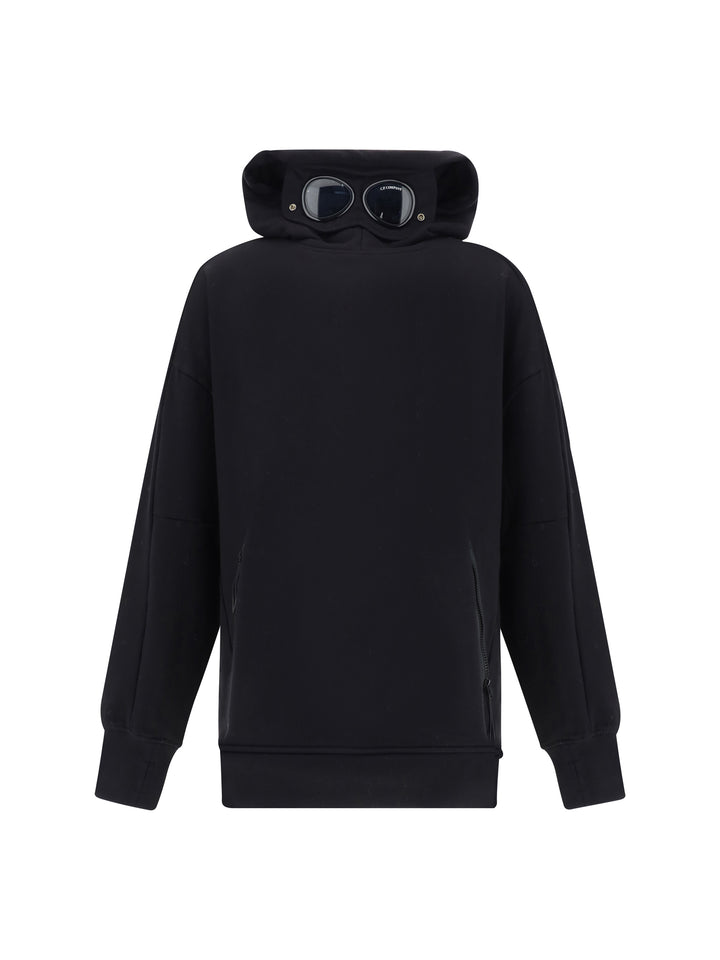 GOGGLE HOODED SWEATSHIRT