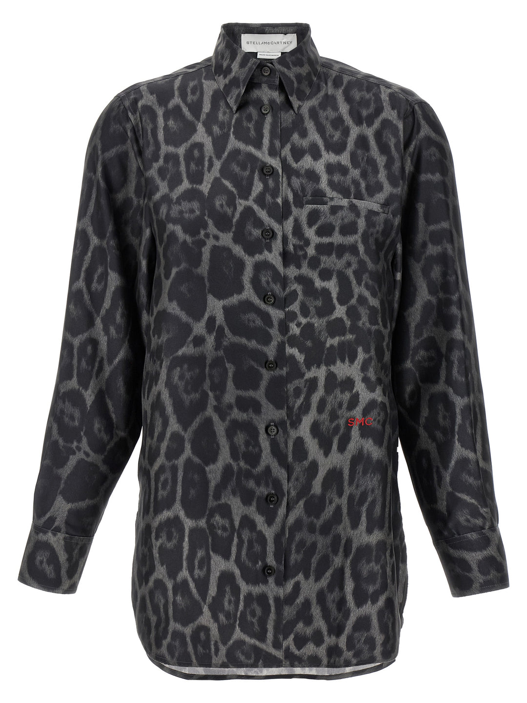 Stella Mccartney Silk Shirt Shirt and Blouse - Gray | 1a8e1e870fc1c6652842dfc29ea2209ef8cf0f9b