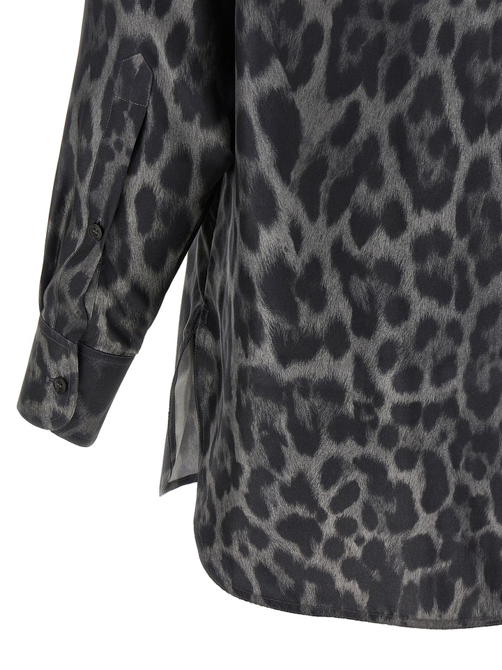 Stella Mccartney Silk Shirt Shirt and Blouse - Gray | 39a9c1c2b2aca44bfe355014a2d8a8dbdb0d7e26