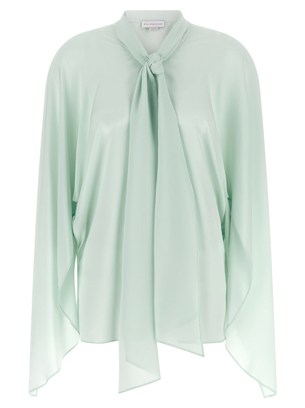 LavallièRe Collar Shirt Shirt And Blouse Green