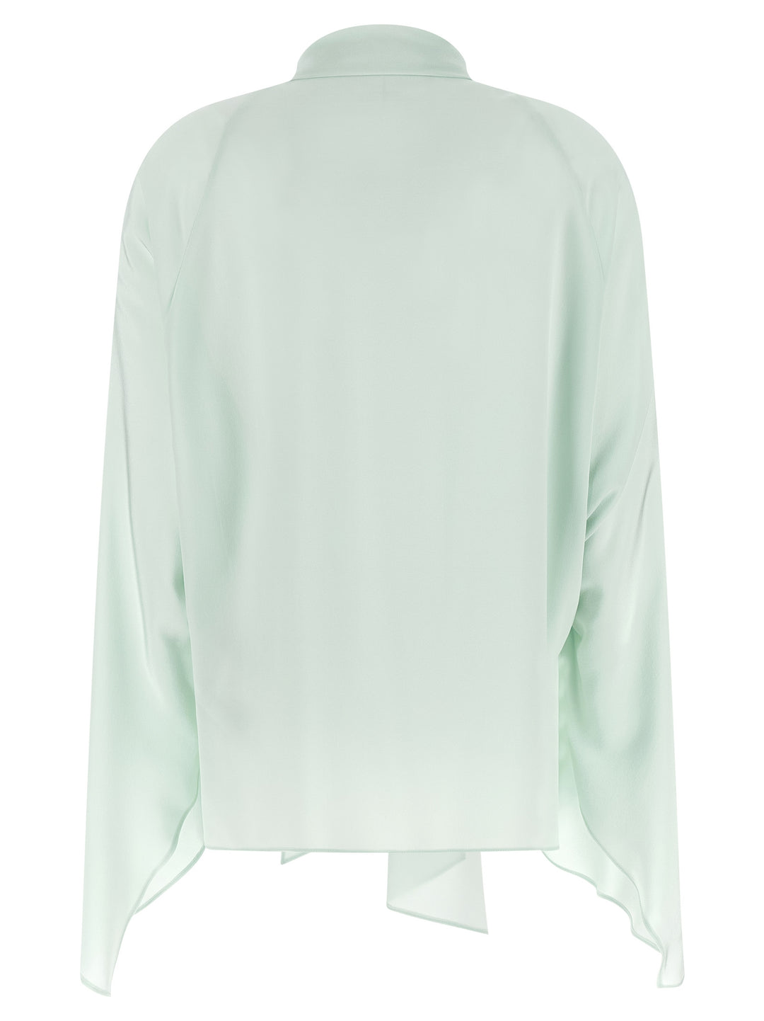 Stella Mccartney Lavallière Collar Shirt Shirt and Blouse - Green | 216441030ab1813701c9d9bd1bc3b58c47524097