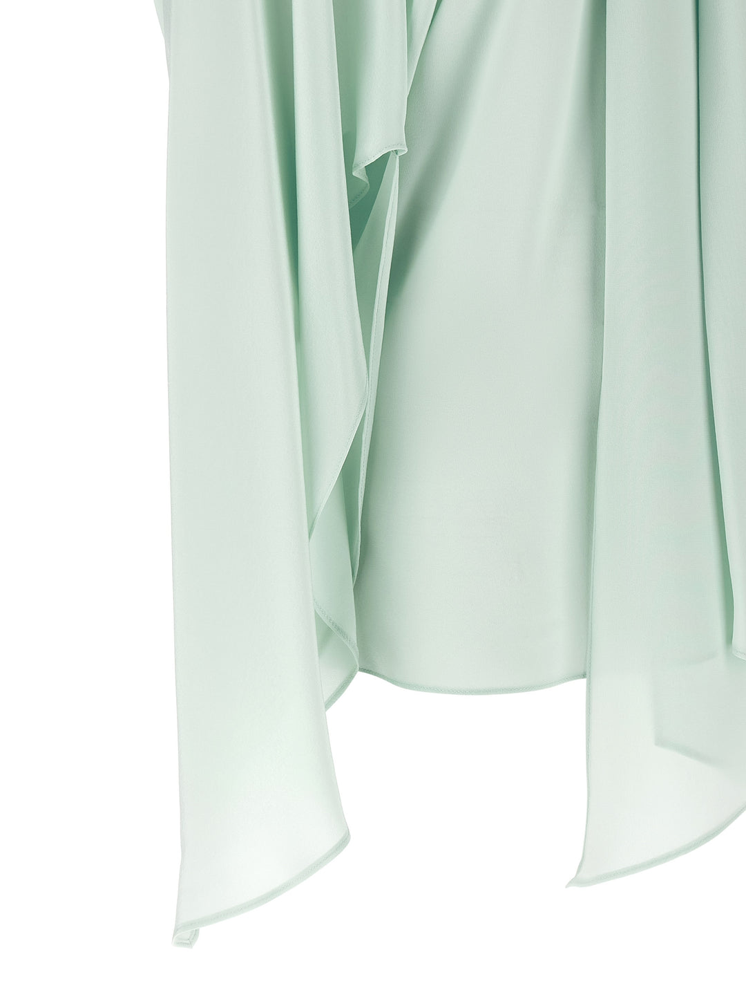 Stella Mccartney Lavallière Collar Shirt Shirt and Blouse - Green | 2e41cd4655e088f56976d6a1c34263e01d129559