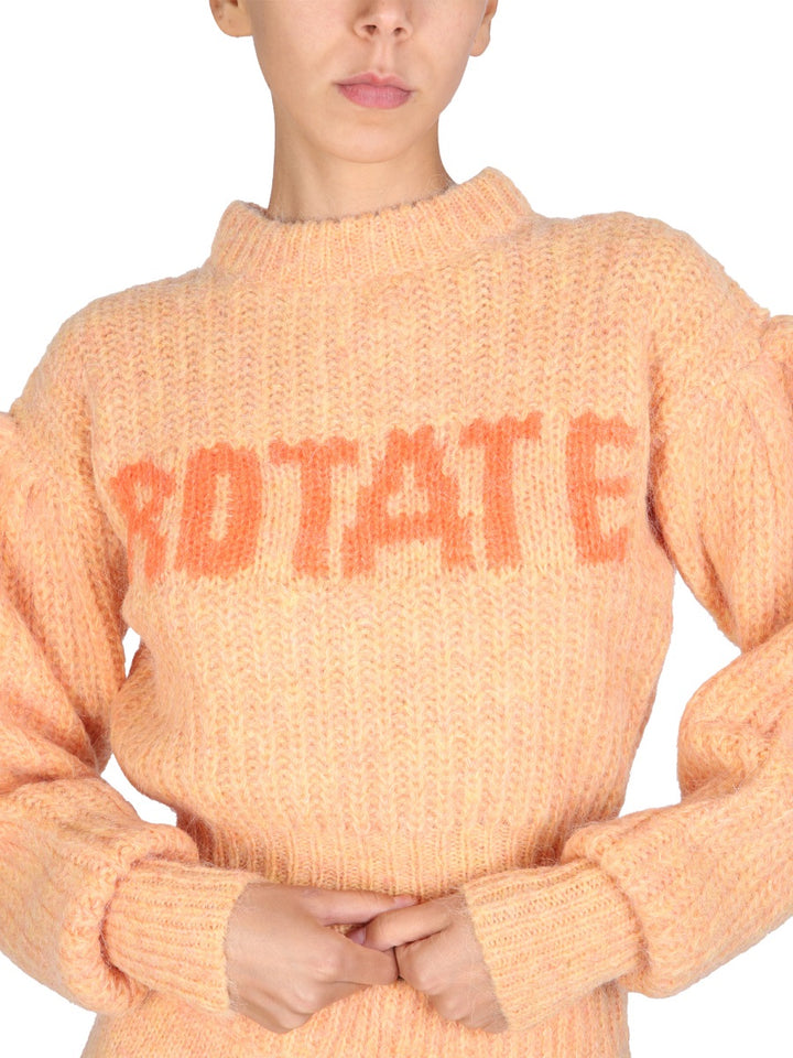 Rotate Birger Christensen Sweaters - Orange | Wanan Luxury