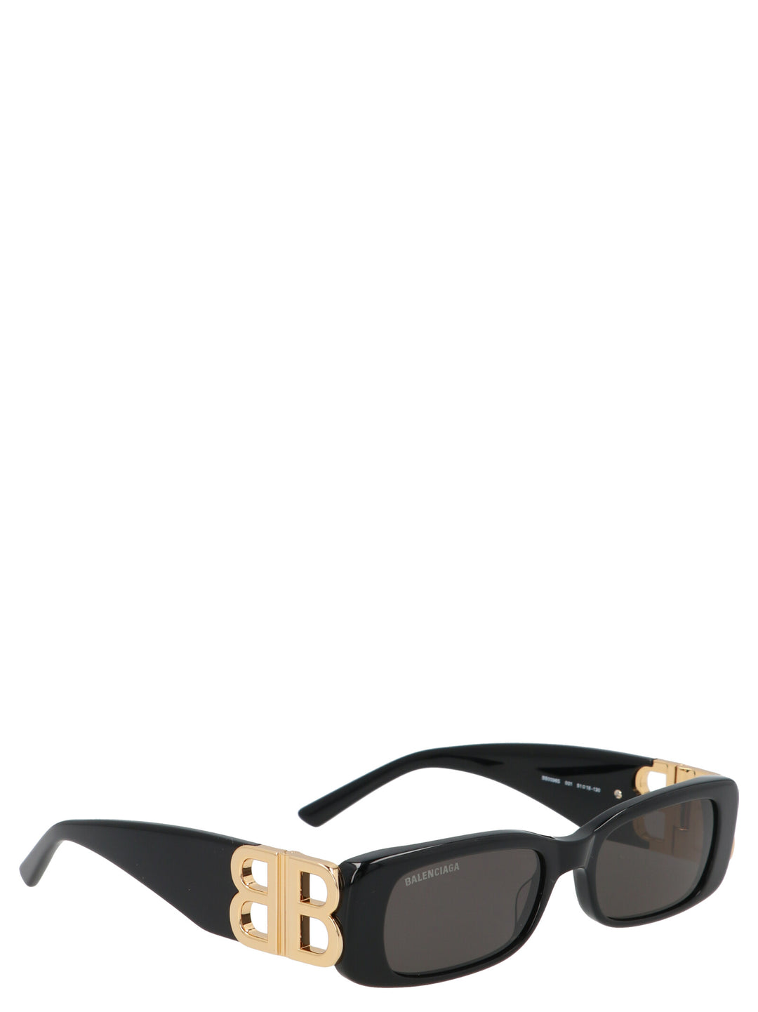 Dynasty Rectangle Sunglasses Black