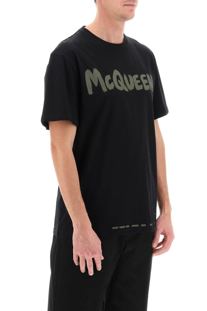 Mc Queen Graffiti T Shirt