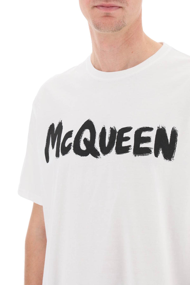 Mc Queen Graffiti T Shirt