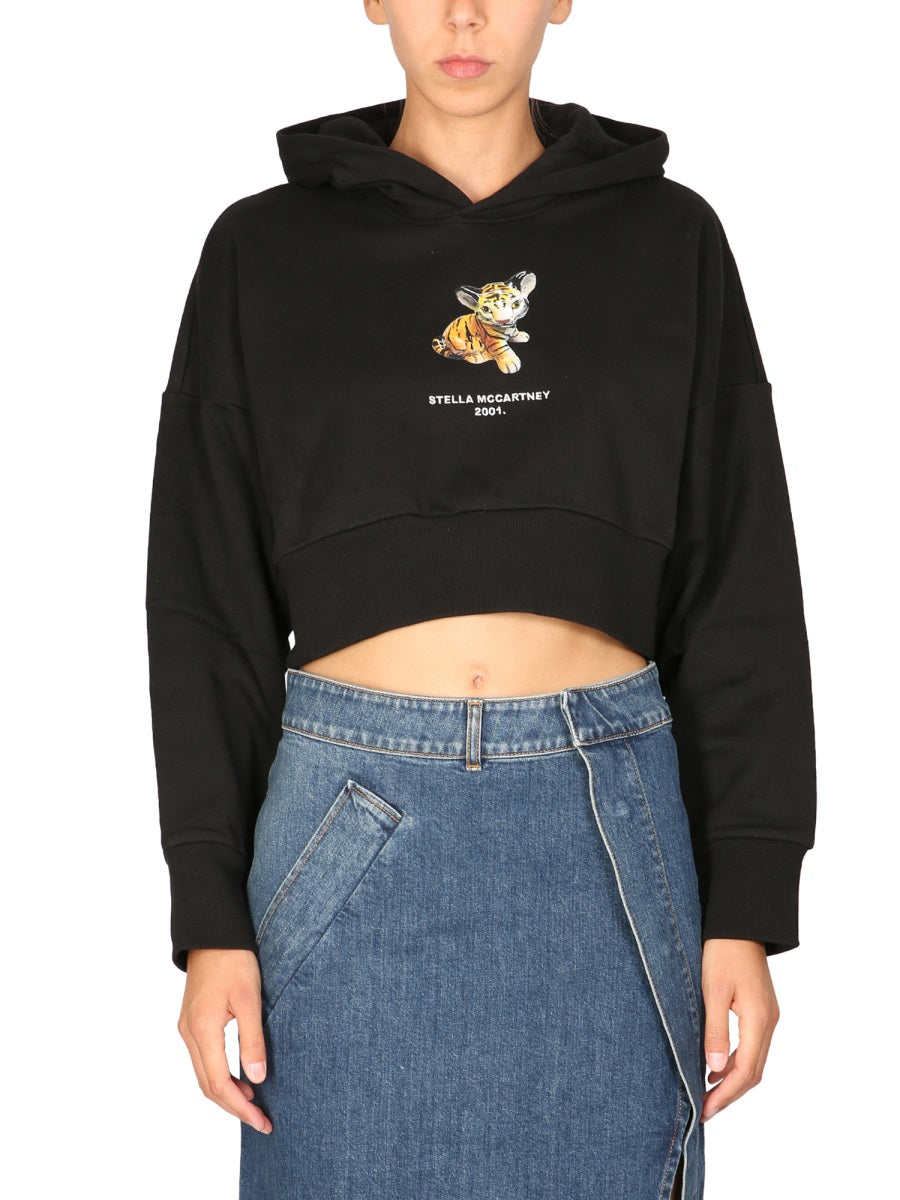 Stella Mccartney Sweatshirts - Black | d2a0394500d7b0bae2f89126305198c4678534c0