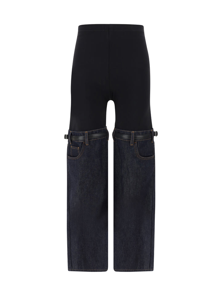 HYBRID DENIM TROUSERS