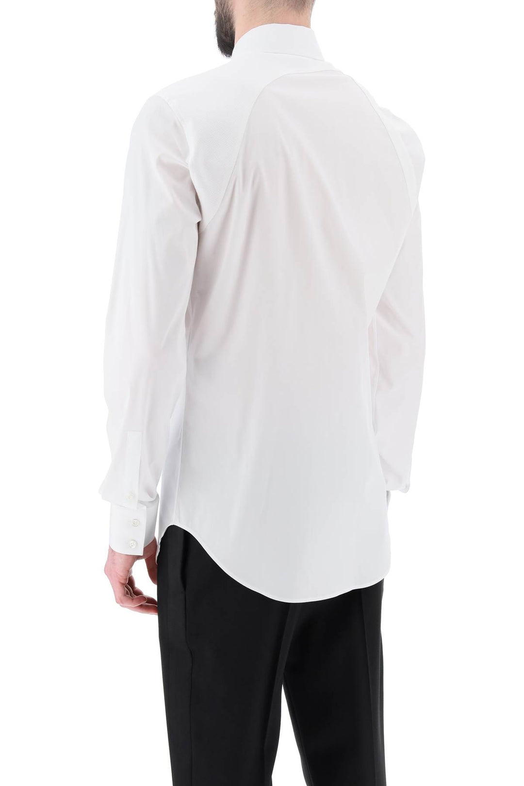 Harness Shirt In Stretch Cotton