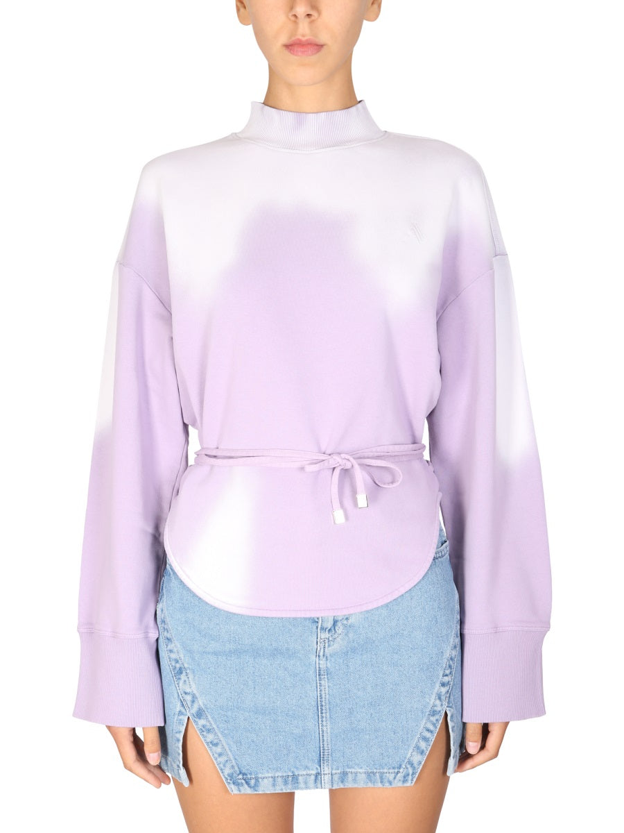 The Attico Sweatshirts - Lilac | Wanan Luxury