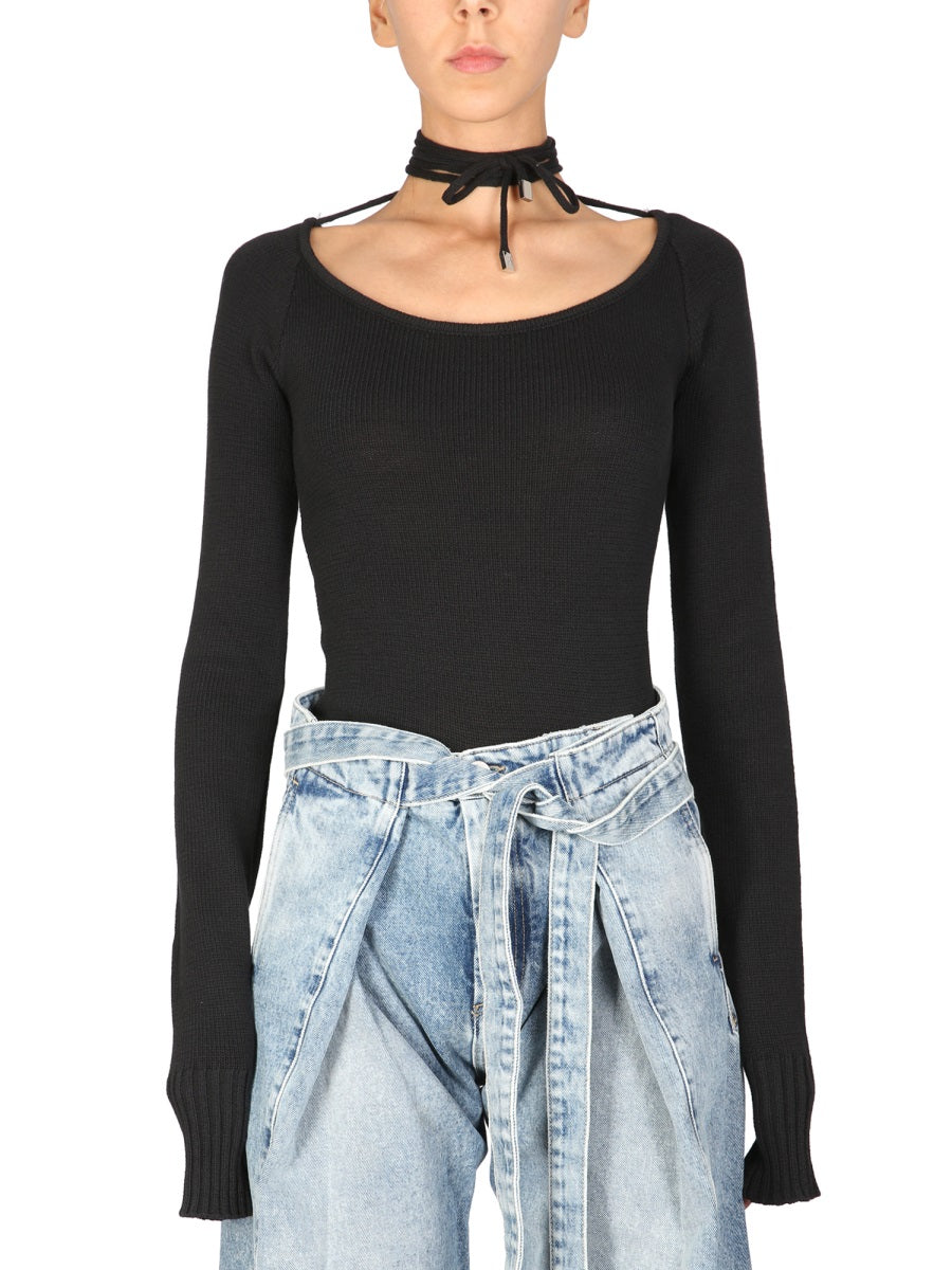 The Attico Sweaters - Black | 0530c54883cad63679132f34a59db6aac2f38422