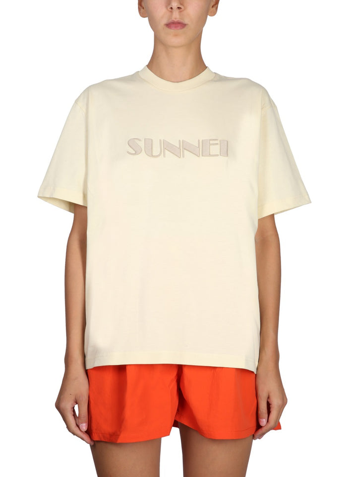 Sunnei T shirts - Beige | Wanan Luxury