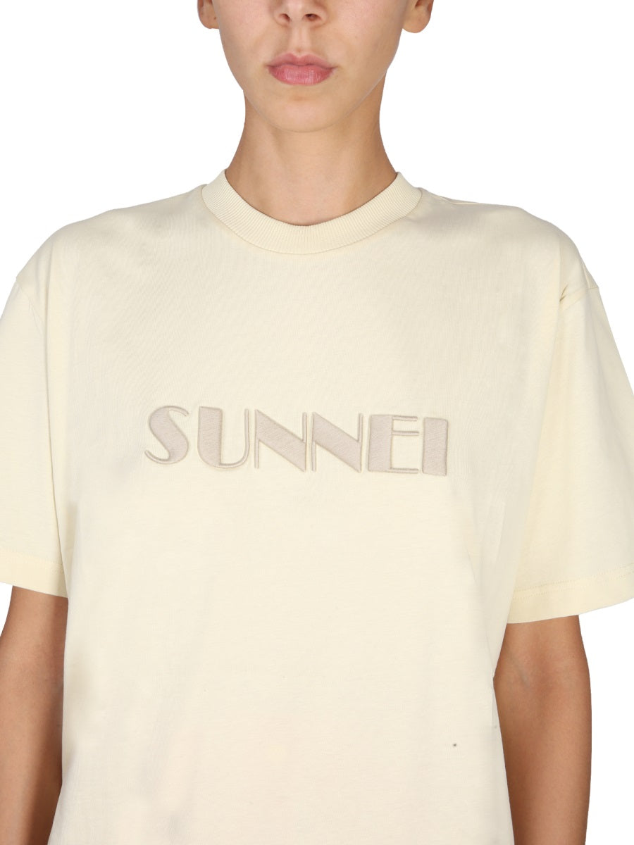 Sunnei T shirts - Beige | Wanan Luxury