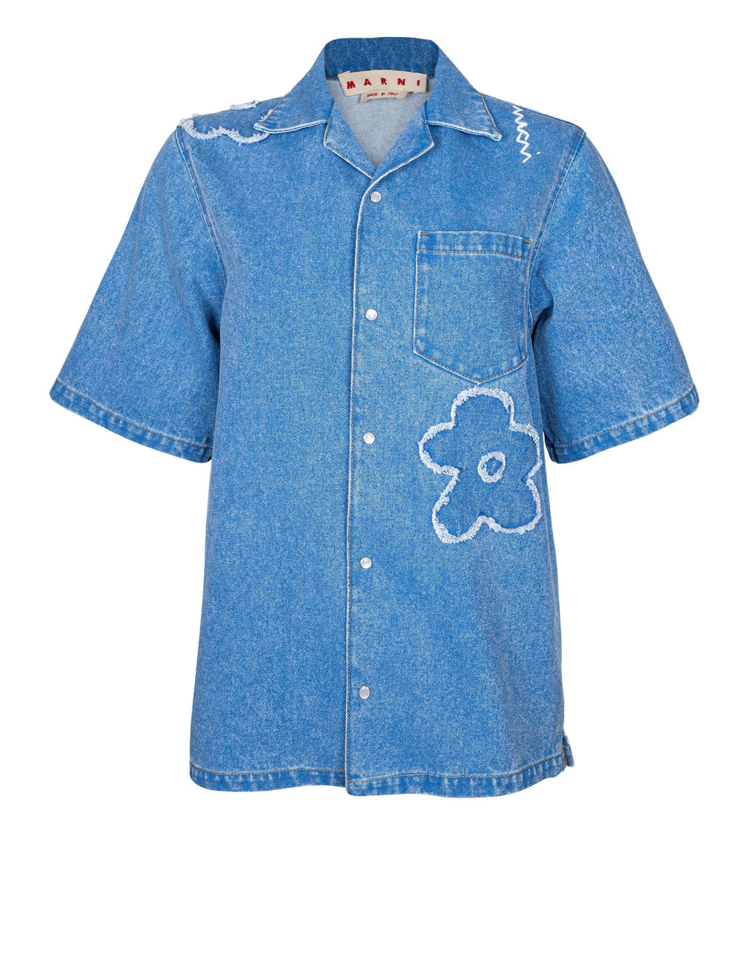 Denim Shirt Shirts Light Blue
