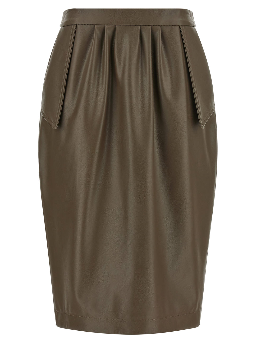 Stella Mccartney High Waist Skirt Skirts - Brown | ff6717600cd19b5135a8a906d1ae0dafdd98398a