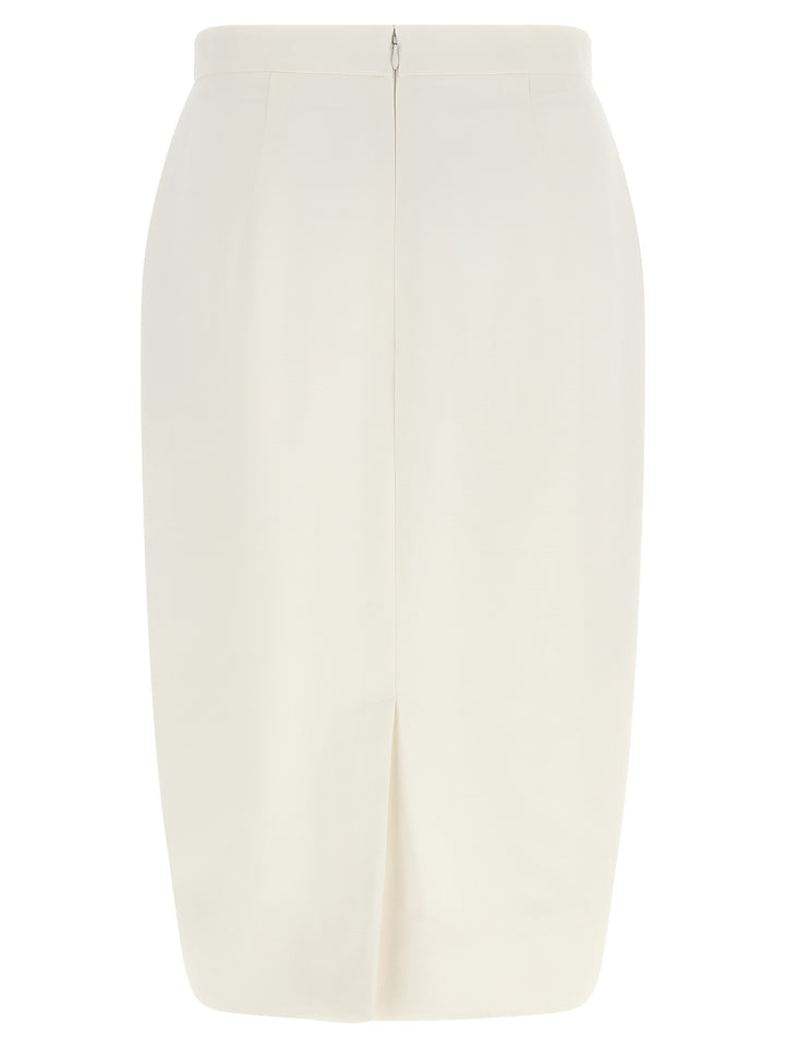 Stella Mccartney High Waist Skirt Skirts - White | fb57b0d48b3803227013cfa956a3fd37ccde846f