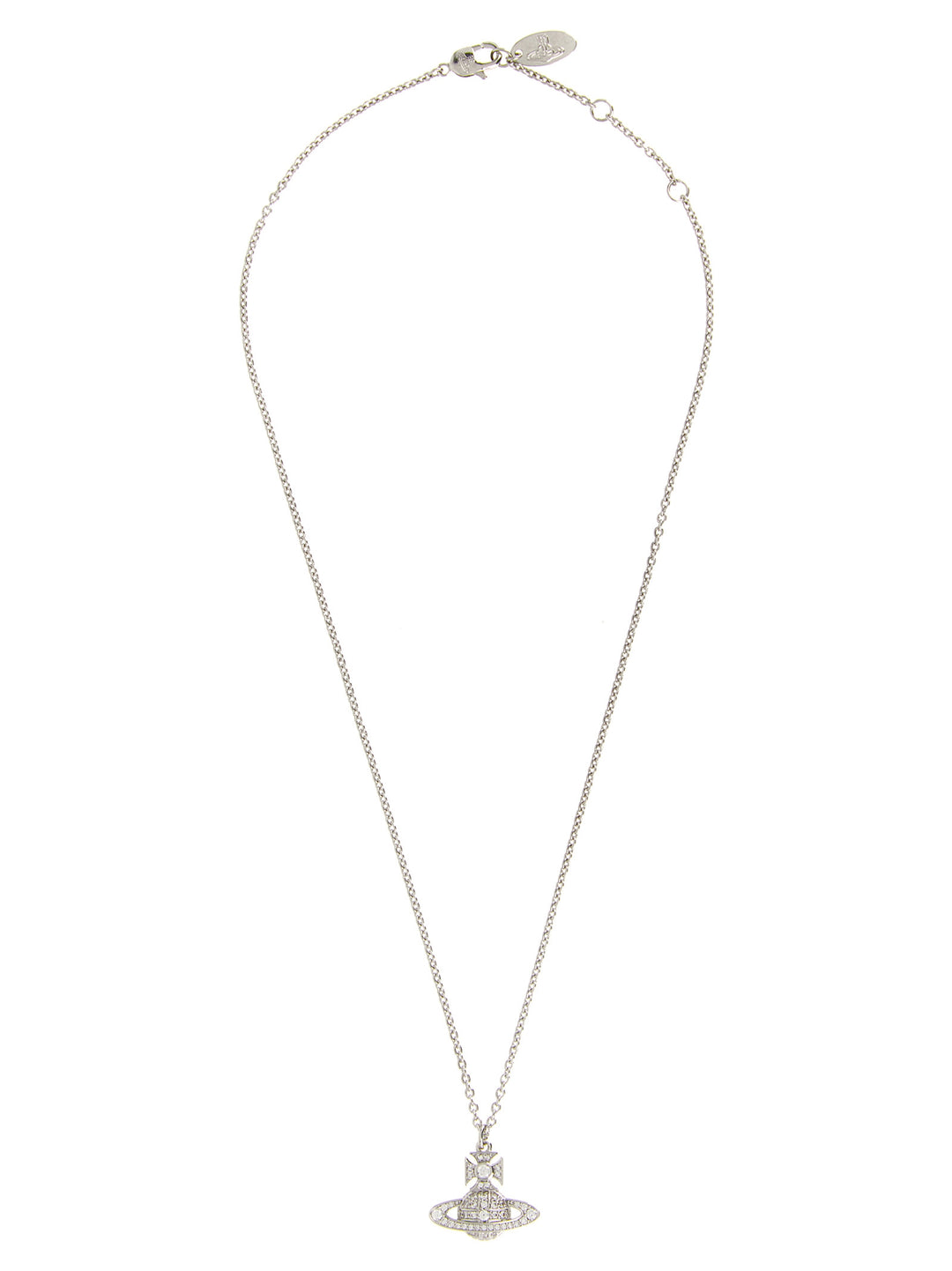 Vivienne Westwood Carmela Bas Relief Pendant Jewelry - Silver | 4b2b926f24856ef9cf0d716476a0cc25de8397de