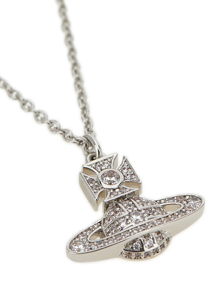 Vivienne Westwood Carmela Bas Relief Pendant Jewelry - Silver | d637d4a039bce5674b7204a169d7dd9346a7ef5f