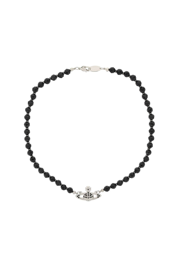 Choker Messaline Con Perle Di Agata