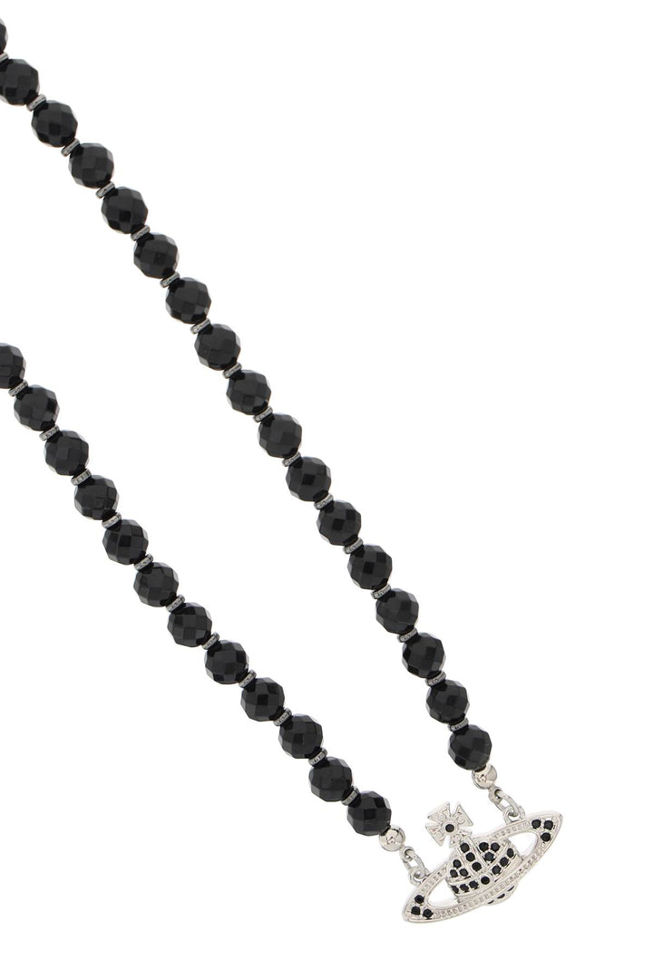 Choker Messaline Con Perle Di Agata