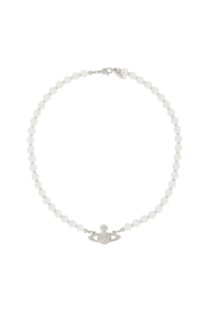 Choker Messaline Con Perle Di Agata