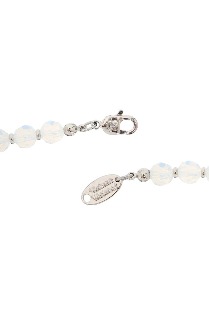 Choker Messaline Con Perle Di Agata