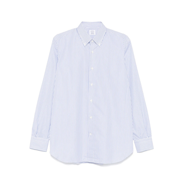Mazzarelli Shirts - White, Blue | 960a303ba0c27cc86bcecd543373e04c5e6eeade